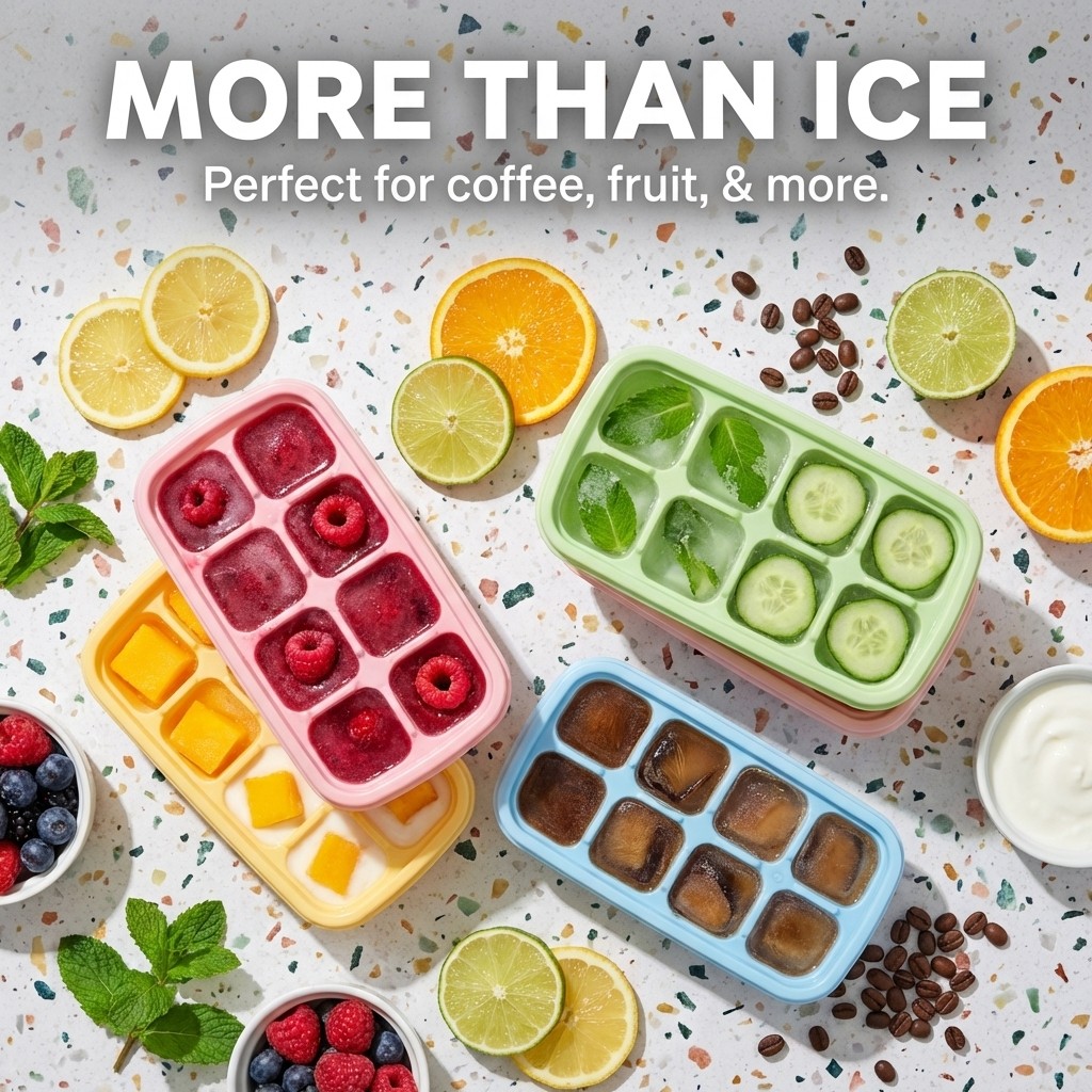 8 Grids Mini Plastic Ice Cube  - Citrus Juicer Bar avaliação e preço