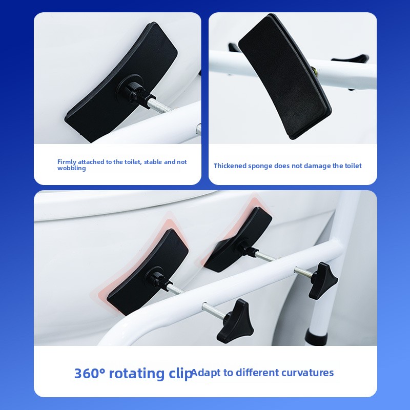 Elderly Toilet Grab Bars — Hom - Home Bar Stand avaliação e preço