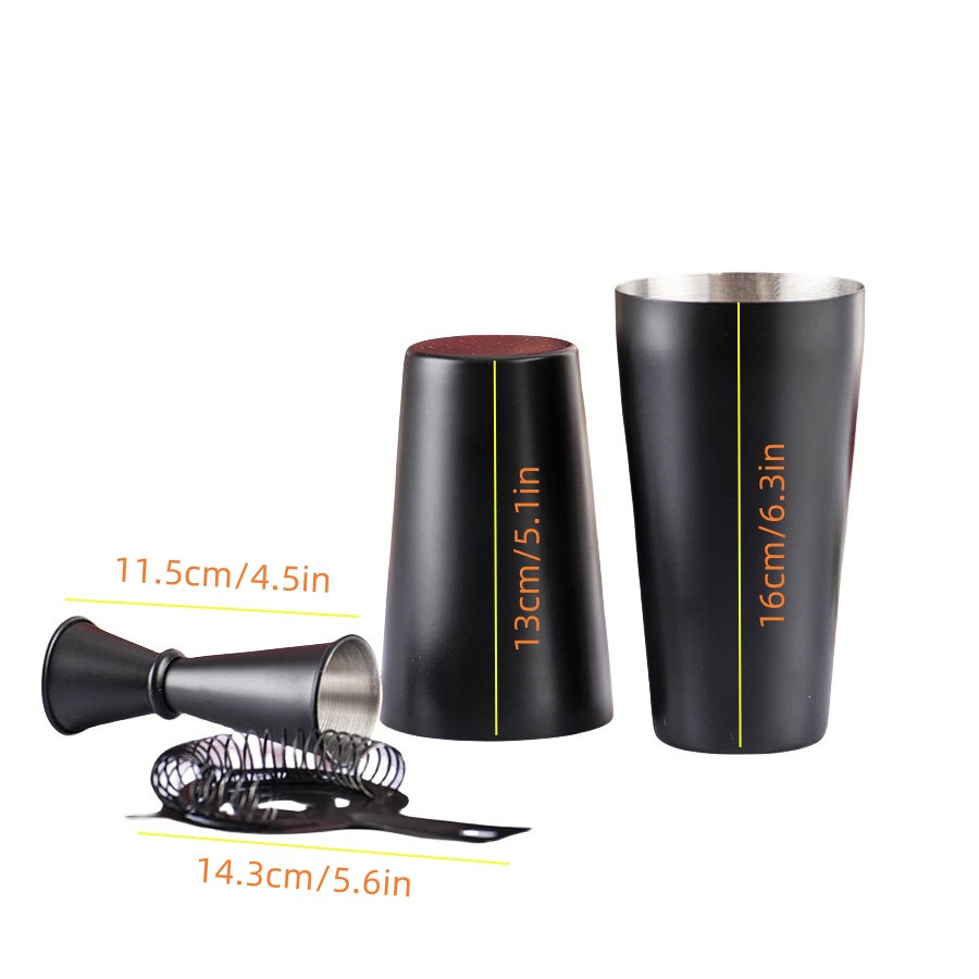 Boston Cocktail Shaker Set 4-P - Boston Shaker Set avaliação e preço