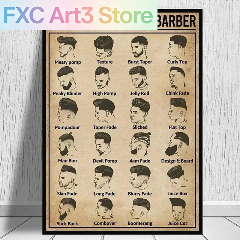 Frameless,Retro Types Of Hairc - Home Barbershop avaliação e preço