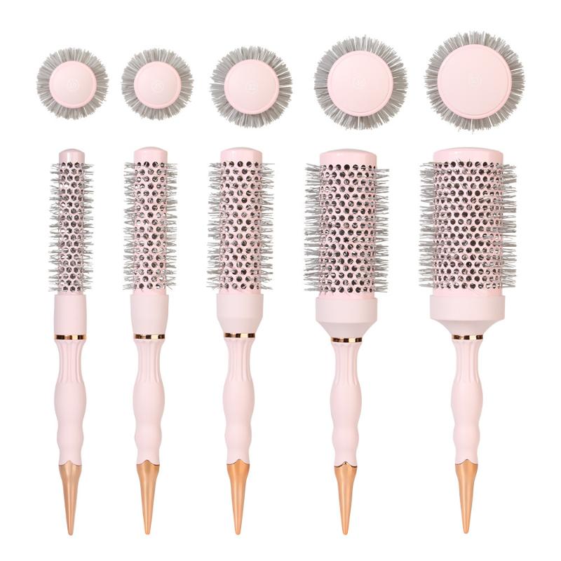 1PC Hair Curling Comb Brush Ro - Home Barber avaliação e preço