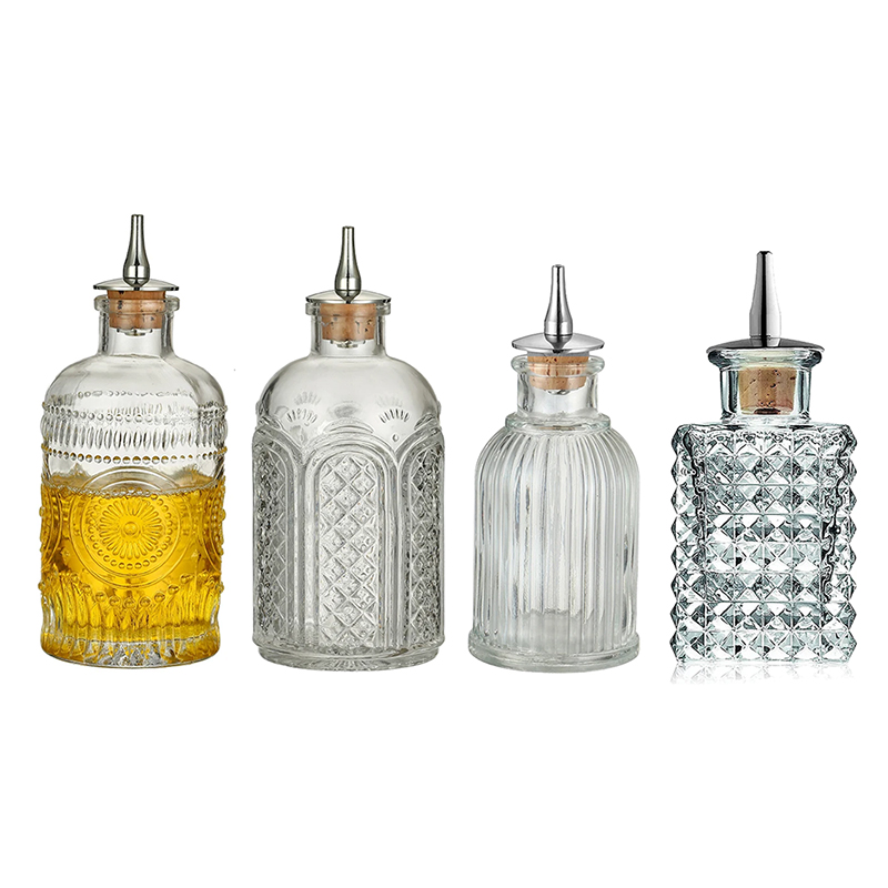 Vintage Cocktail Bitters Bottl - Bitters Bottle Set avaliação e preço
