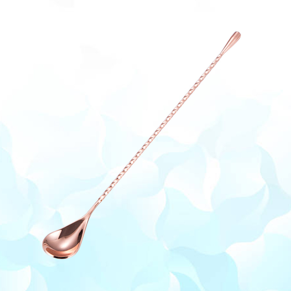 Elegant Stainless Steel Long H - Bar Spoon Twisted avaliação e preço