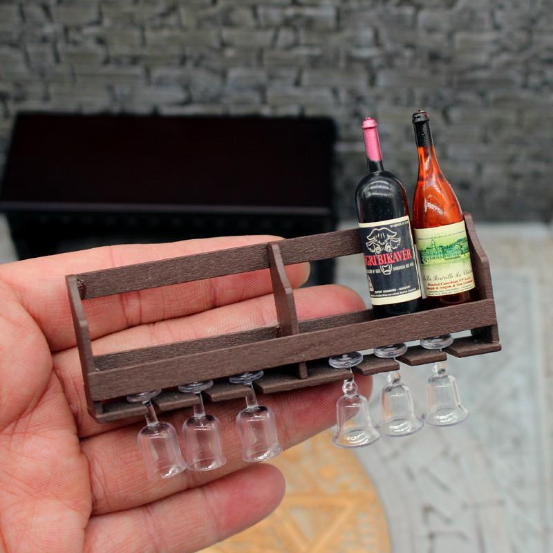 1Set Dollhouse Toy Simulation  - Home Bar Stand avaliação e preço