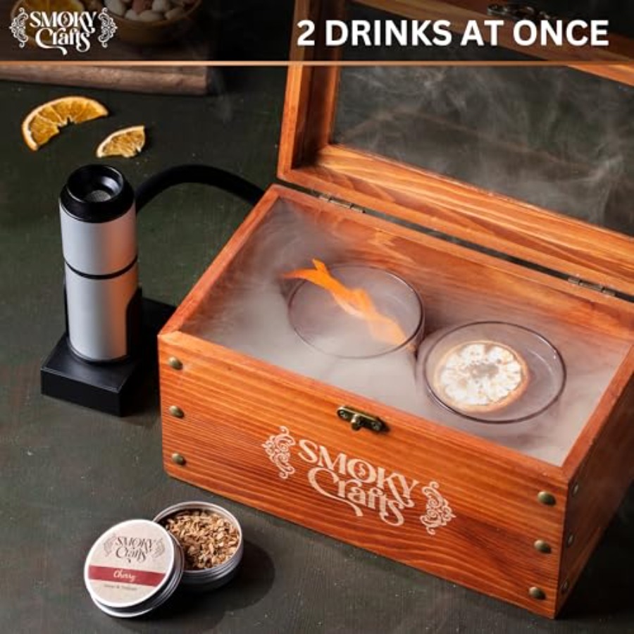 Old Fashioned Smoker Kit - Whi - Smoking Gun Kit avaliação e preço