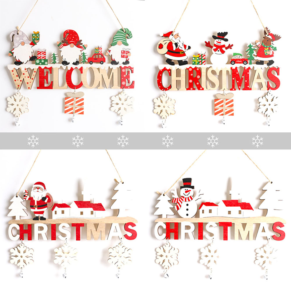 Wooden Christmas Hanging Penda - Home Bargains avaliação e preço