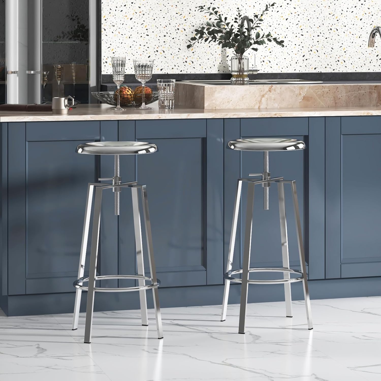 Atlas Industrial Bar Stools Se - Home Bar Stools avaliação e preço