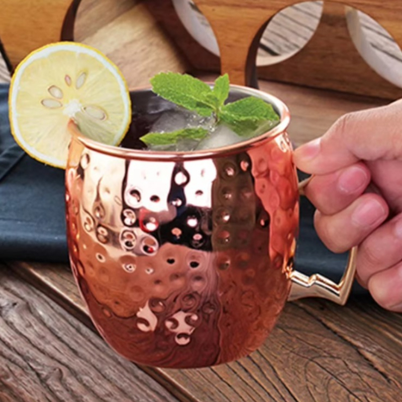 530ml Cocktail Wine Cup Moscow - Mule Copper Mug avaliação e preço