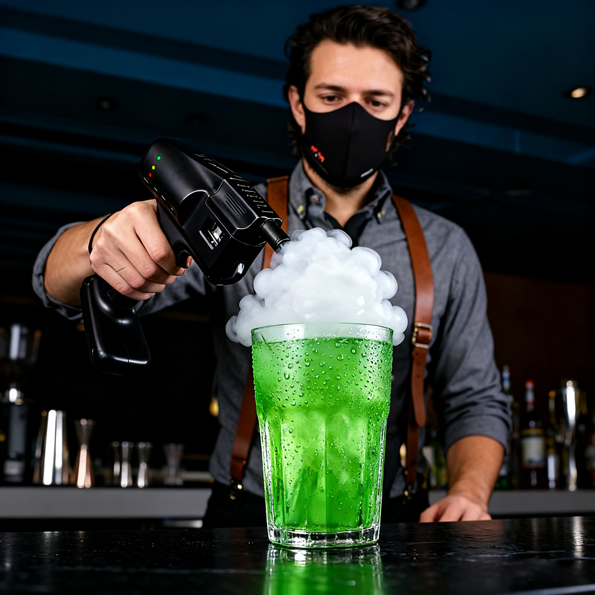 Cocktail Smoke Bubble Gun - US - Smoking Gun Kit avaliação e preço