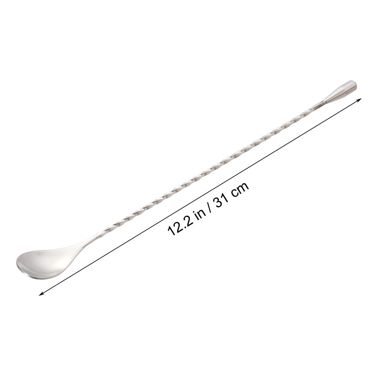 Stainless Steel 304 Cocktail P - Bar Spoon Twisted avaliação e preço