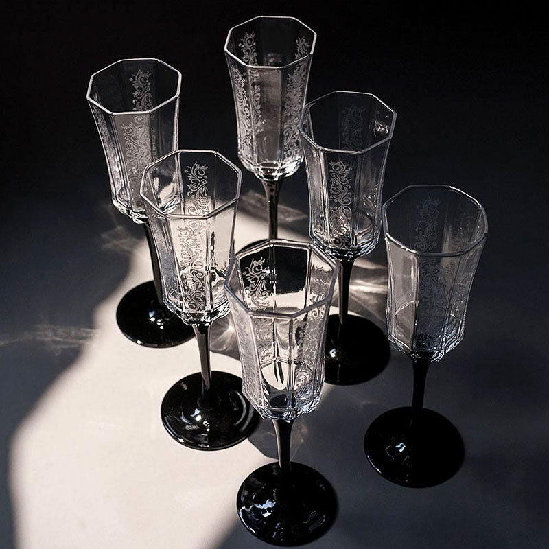 French Vintage Champagne Glass - Old Fashioned Glass avaliação e preço