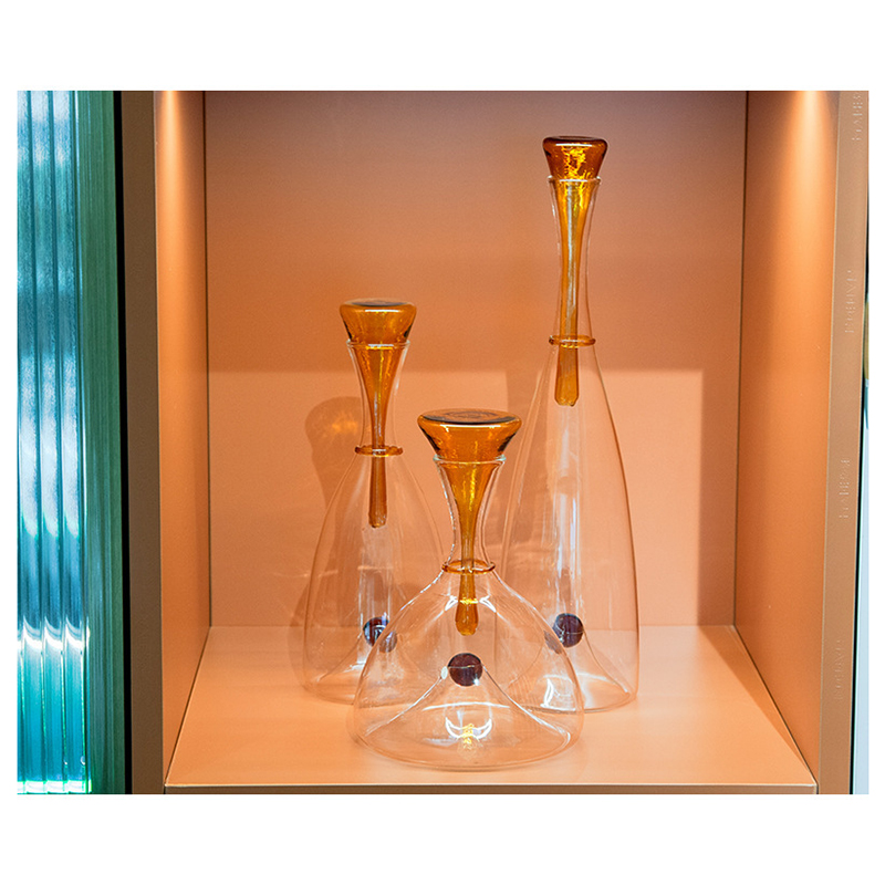 Modern Minimalist Glass Decant - Home Bar And Cabinet avaliação e preço