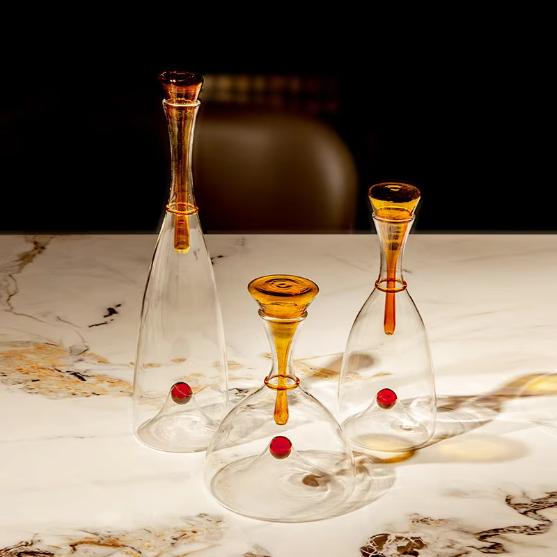 Modern Minimalist Glass Decant - Home Bar And Cabinet avaliação e preço