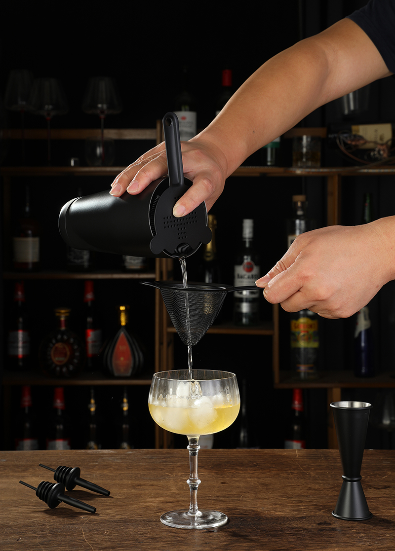 Fine Mesh Cocktail Strainer Co - Bitters Bottle Set avaliação e preço