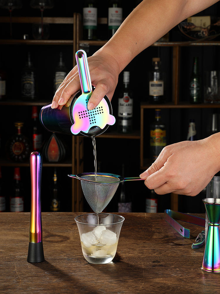 Fine Mesh Cocktail Strainer Co - Bitters Bottle Set avaliação e preço