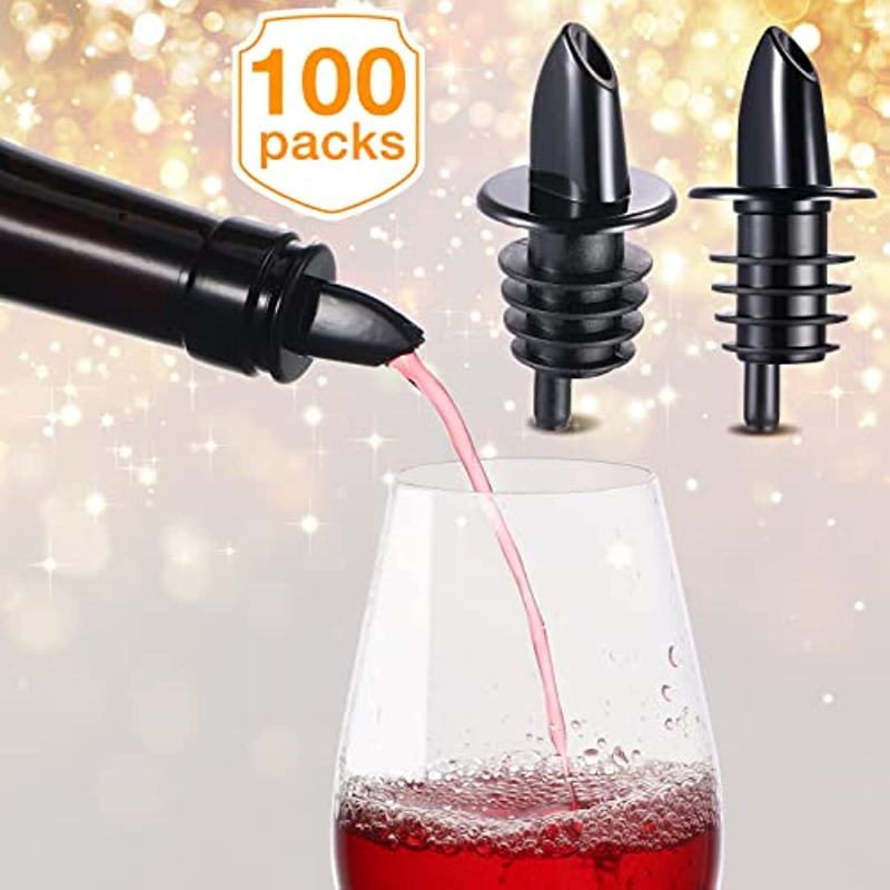 100 Packs Liquor Bottle Pourer - Speed Pourer Cap avaliação e preço