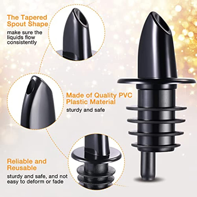 100 Packs Liquor Bottle Pourer - Speed Pourer Cap avaliação e preço