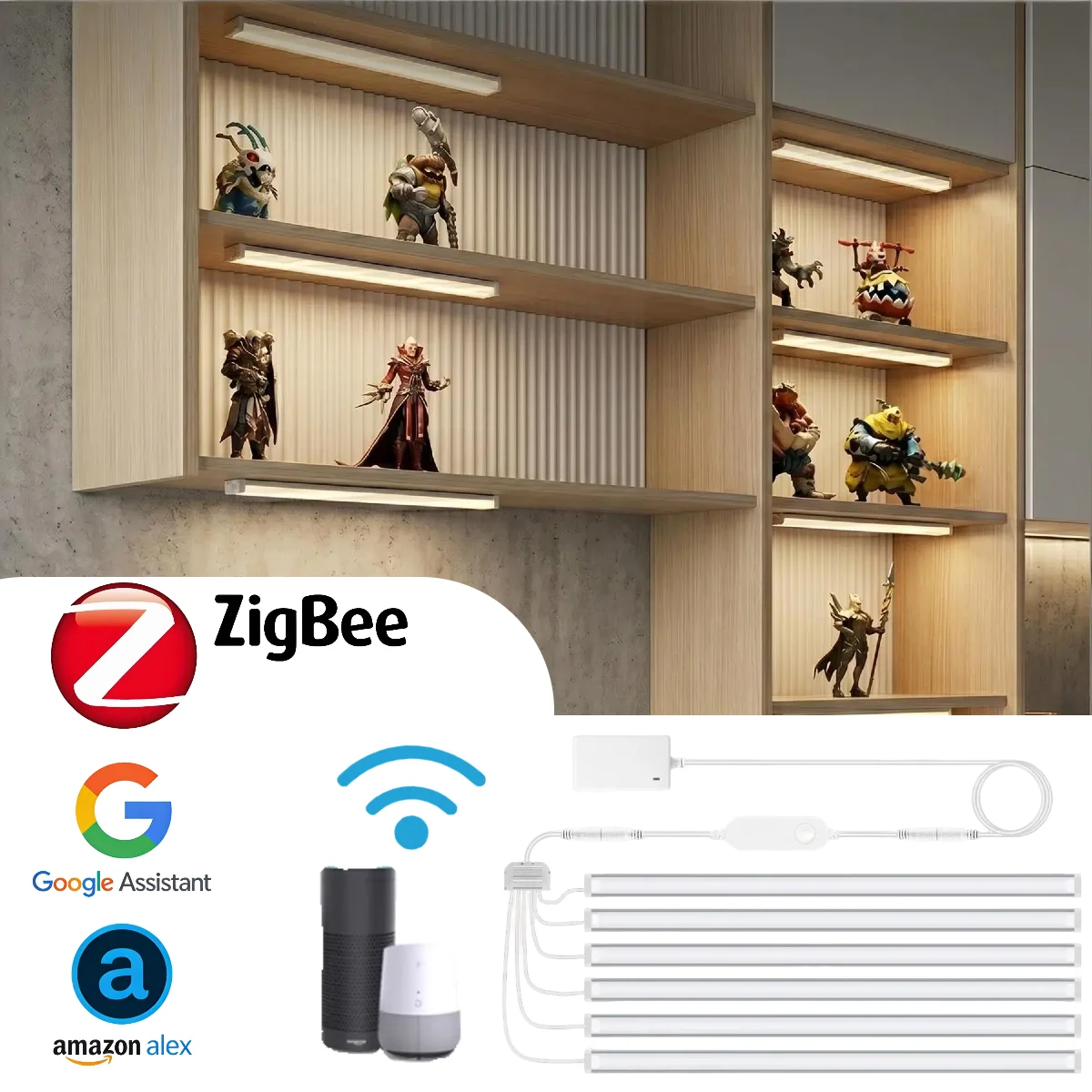 Zigbee Smart Under Cabinet Lig - Home Bar And Cabinet avaliação e preço