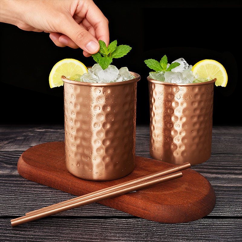 2/4PCS Pure Copper Moscow Mule - Mule Copper Mug avaliação e preço