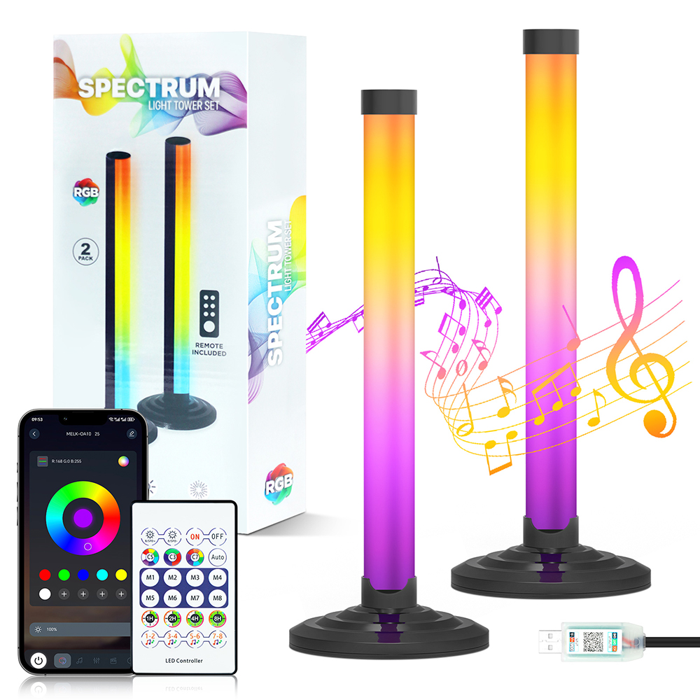 5V Smart LED Corner Floor Lamp - Home Bar And Theater avaliação e preço