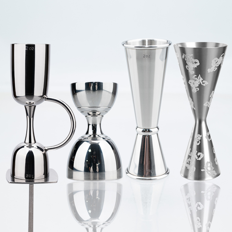 Stainless Steel Double Jigger  - Bitters Bottle Set avaliação e preço