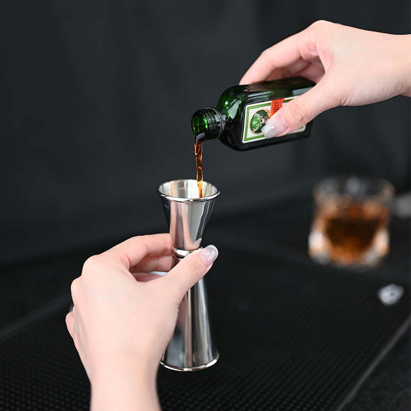 Stainless Steel Double Jigger  - Bitters Bottle Set avaliação e preço