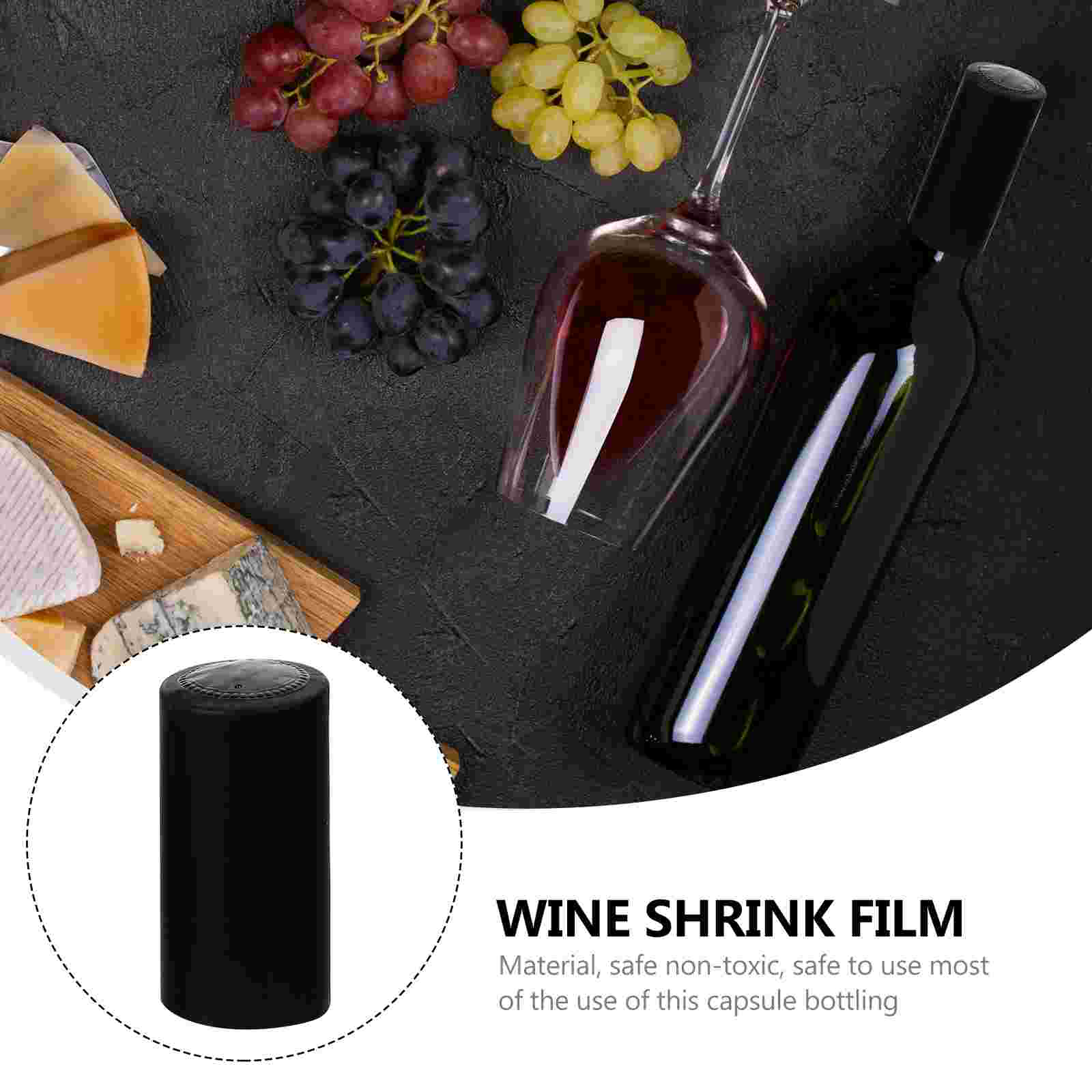 50Pcs Bottle Heat Shrink Capsu - Speed Pourer Cap avaliação e preço