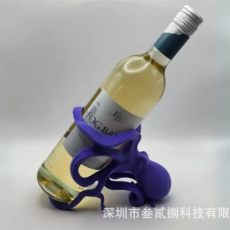 Octopus Wine Bottle Rack Table - Home Bar Stand avaliação e preço