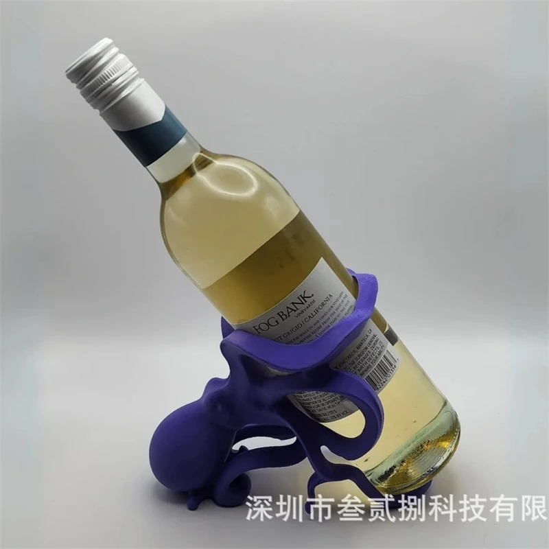 Octopus Wine Bottle Rack Table - Home Bar Stand avaliação e preço