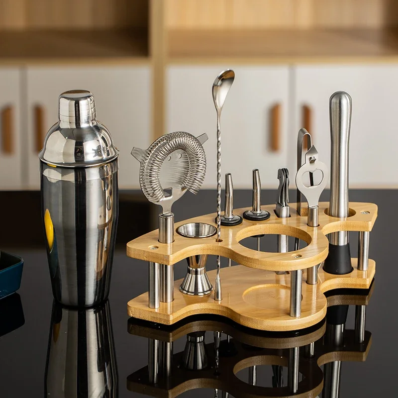 11pcs Stainless Steel Bartende - Boston Shaker Set avaliação e preço