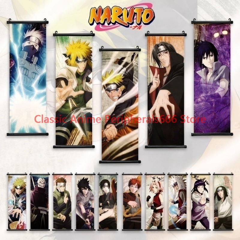 Naruto Hanging Painting Canvas - Home Bar Setup avaliação e preço