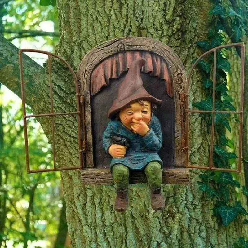 2026 Naughty Garden Statue Elf - Home Bargains avaliação e preço