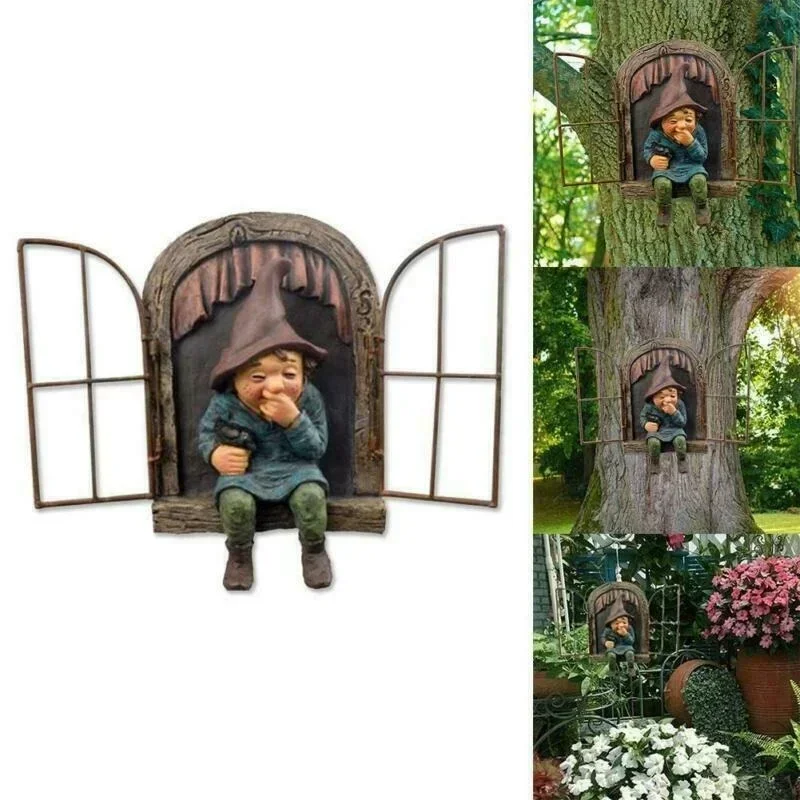 2026 Naughty Garden Statue Elf - Home Bargains avaliação e preço