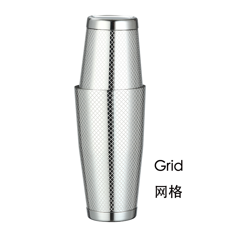 Stainless Steel Boston Shaker  - Bitters Bottle Set avaliação e preço