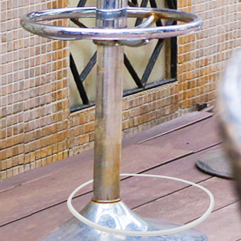 White Rubber Base Ring Bar Sto - Home Bar Stools avaliação e preço