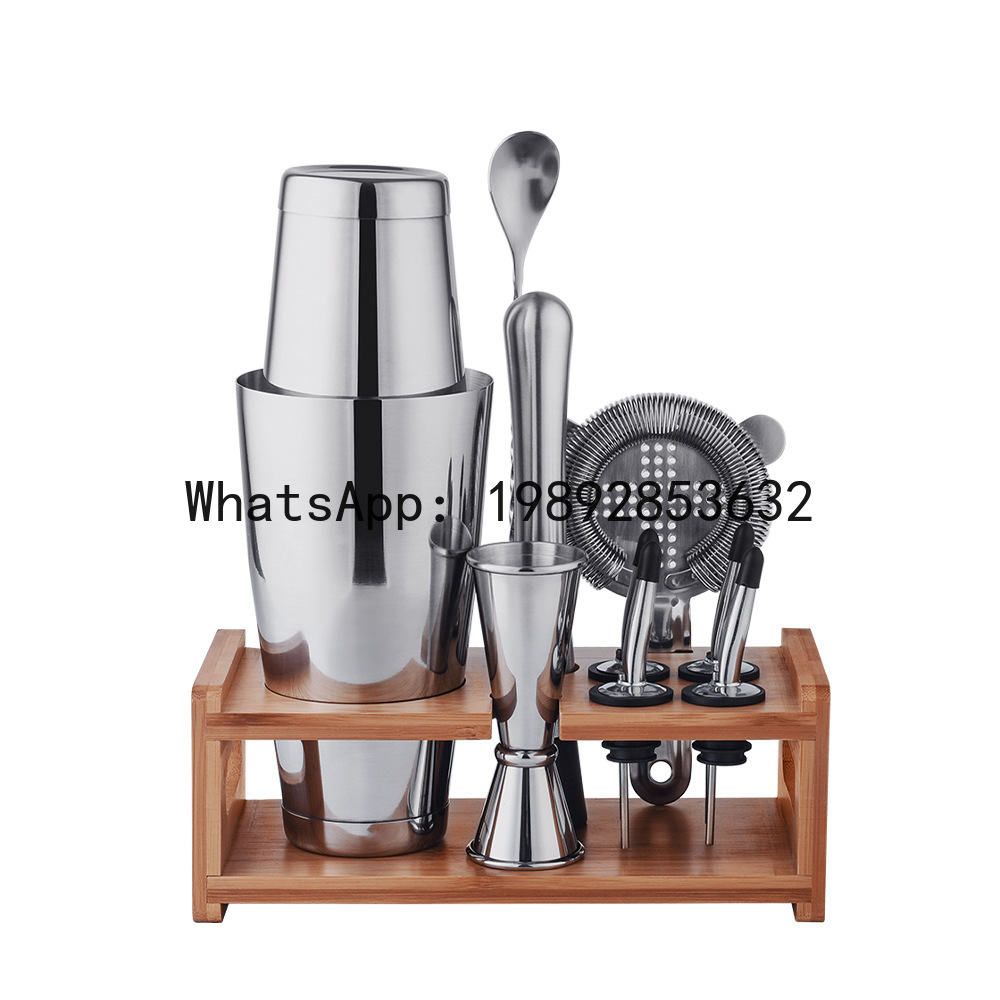 Stainless steel cocktail shake - Boston Shaker Set avaliação e preço