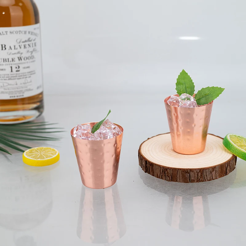 6cs 8Pcs New 100% Copper Cups  - Mule Copper Mug avaliação e preço