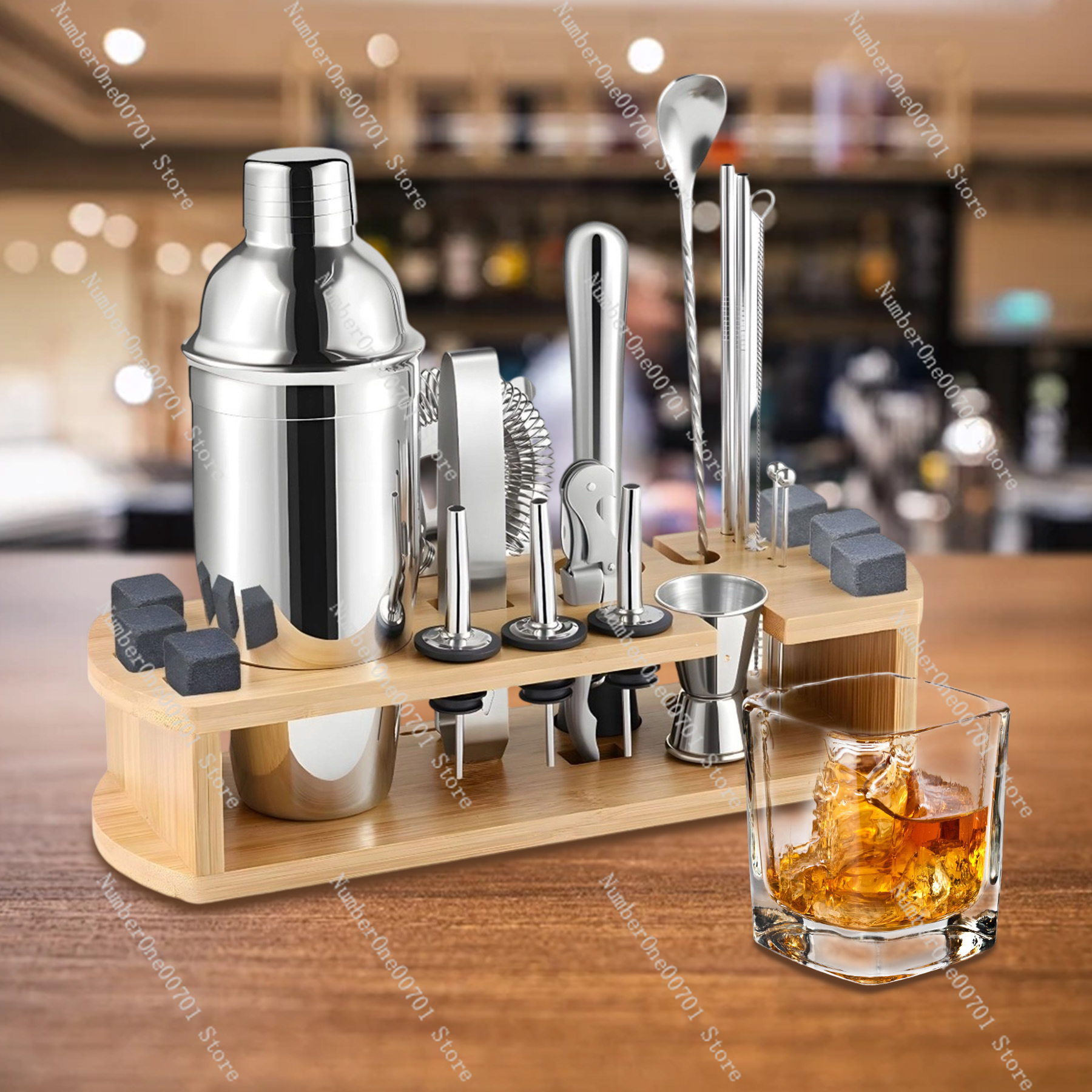 Stainless Steel Cocktail Shake - Boston Shaker Set avaliação e preço