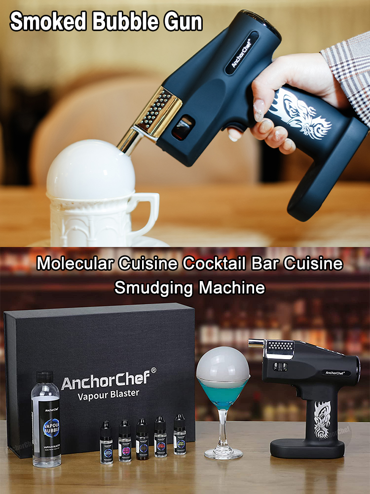 Hand-Held Smoked Bubble Gun Ba - Smoking Gun Kit avaliação e preço