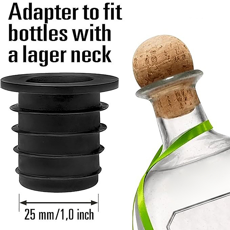 1/4/6pcs Liquor Pourer Adapter - Speed Pourer Cap avaliação e preço