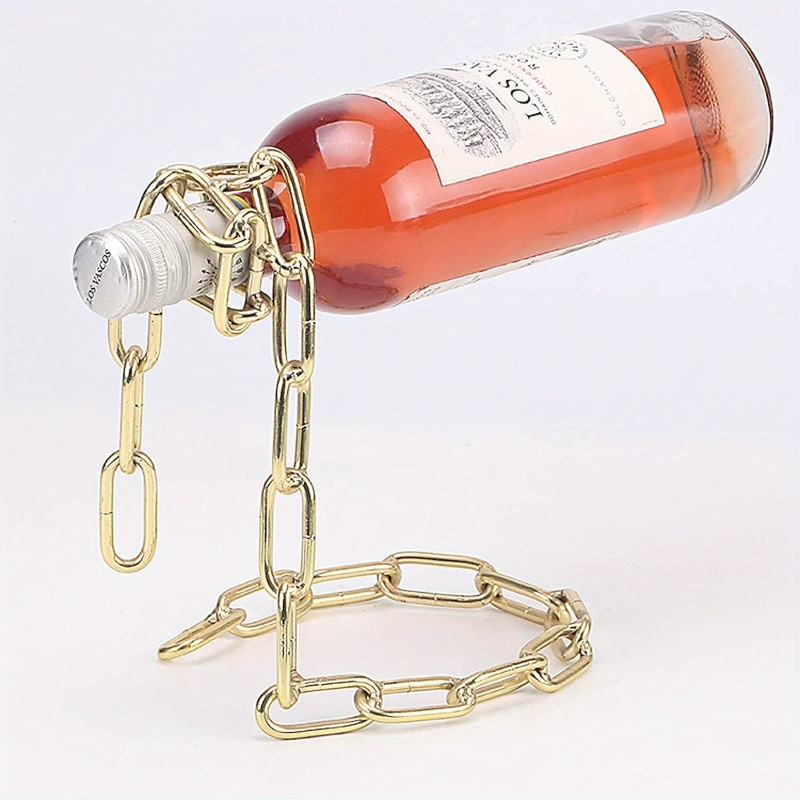 Creative Wine Bottle Rack Pers - Home Bar Stand avaliação e preço