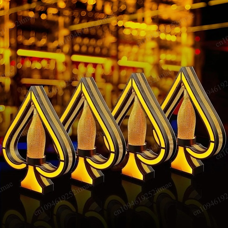 Iron Art Light Up Wine Bottle  - Home Bar Stand avaliação e preço