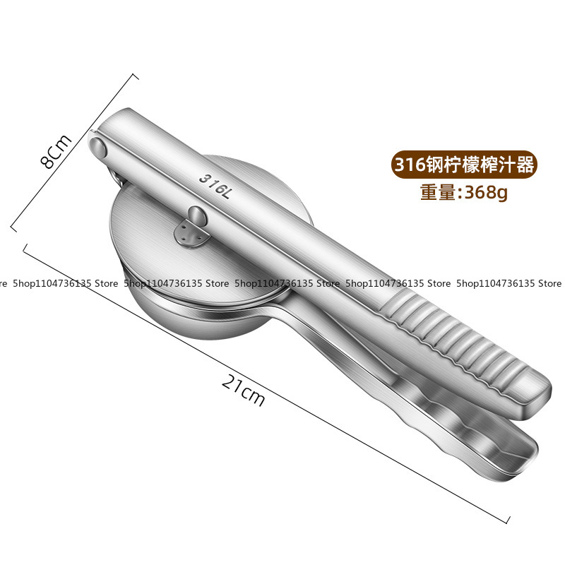 316 Stainless Steel Lemon Juic - Citrus Juicer Bar avaliação e preço