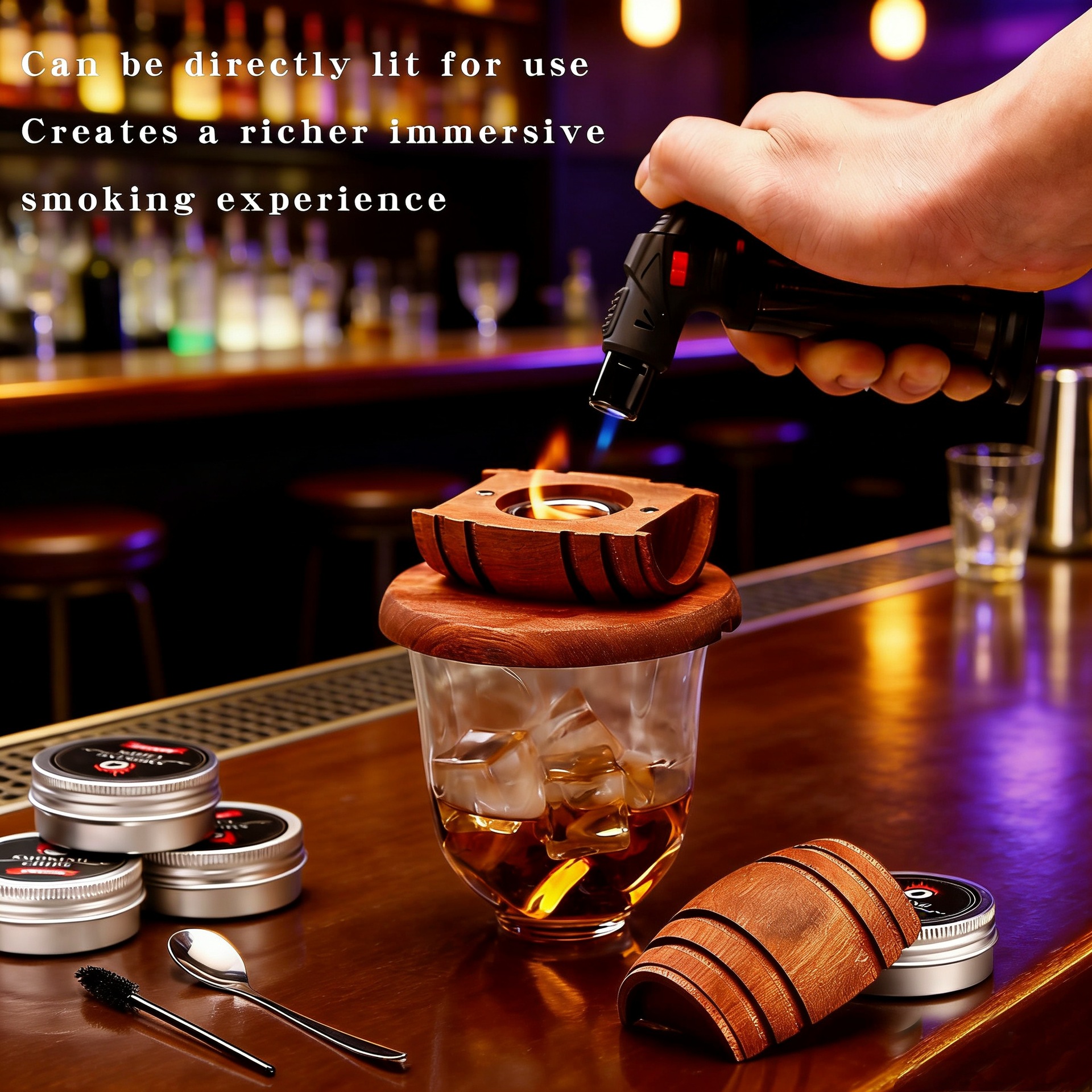 Whisky Smoking Kit, Oak Smoker - Smoking Gun Kit avaliação e preço