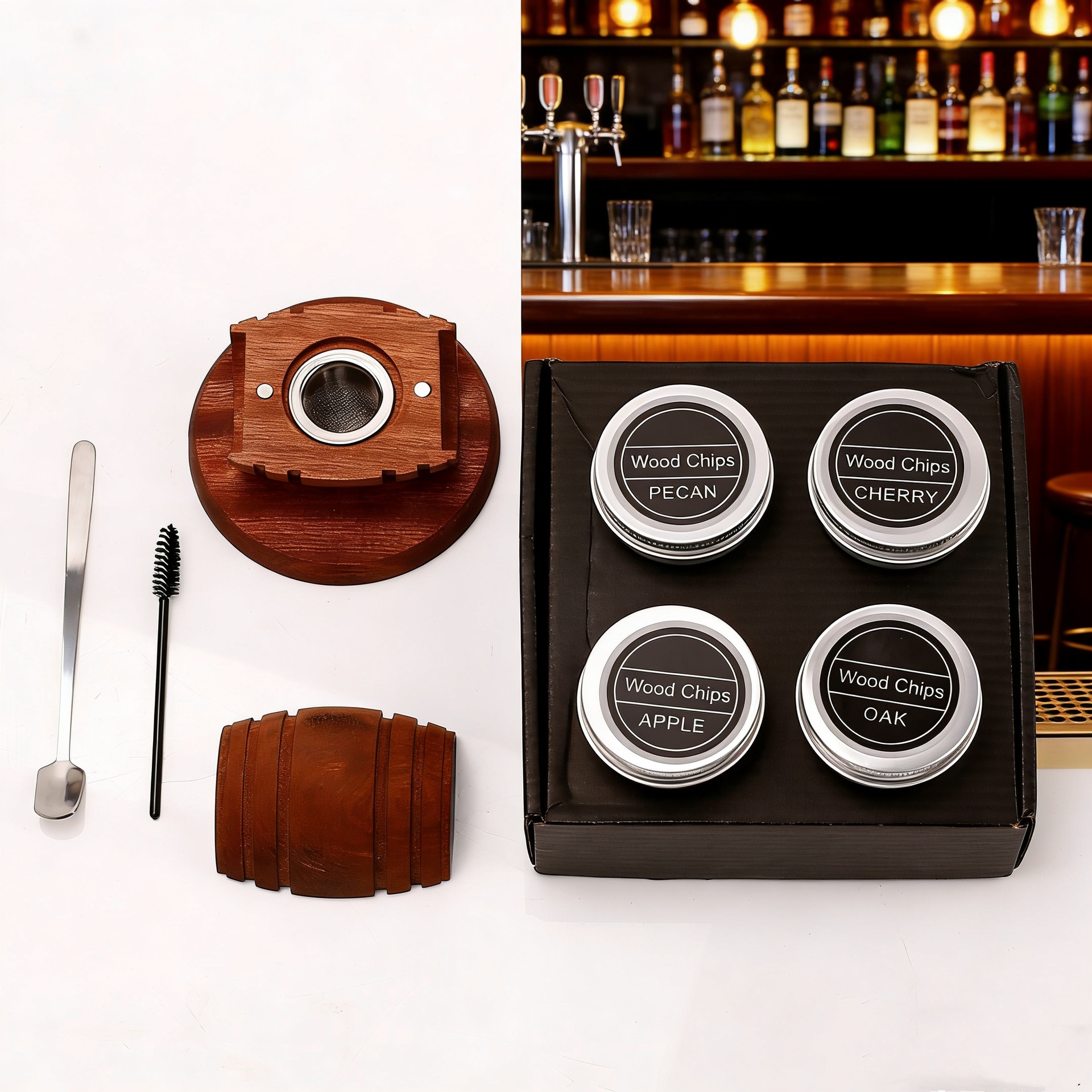 Whisky Smoking Kit, Oak Smoker - Smoking Gun Kit avaliação e preço