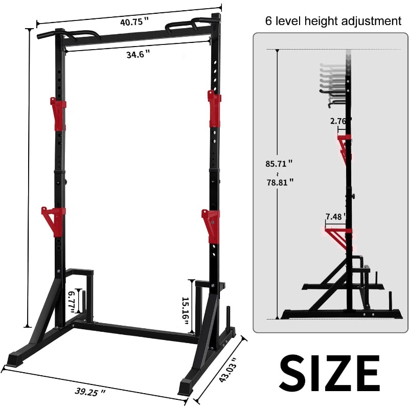 CANPA Multifunction Power Rack - Home Bar And Gym avaliação e preço