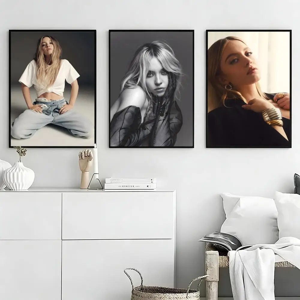 S-Sydney Sweeney Poster High-q - Home Bar Sydney avaliação e preço