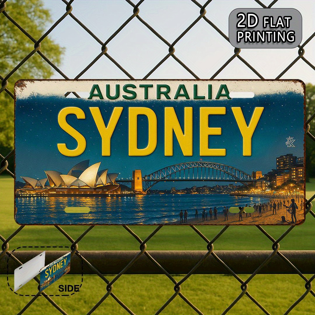 Australia Sydney License Plate - Home Bar Sydney avaliação e preço
