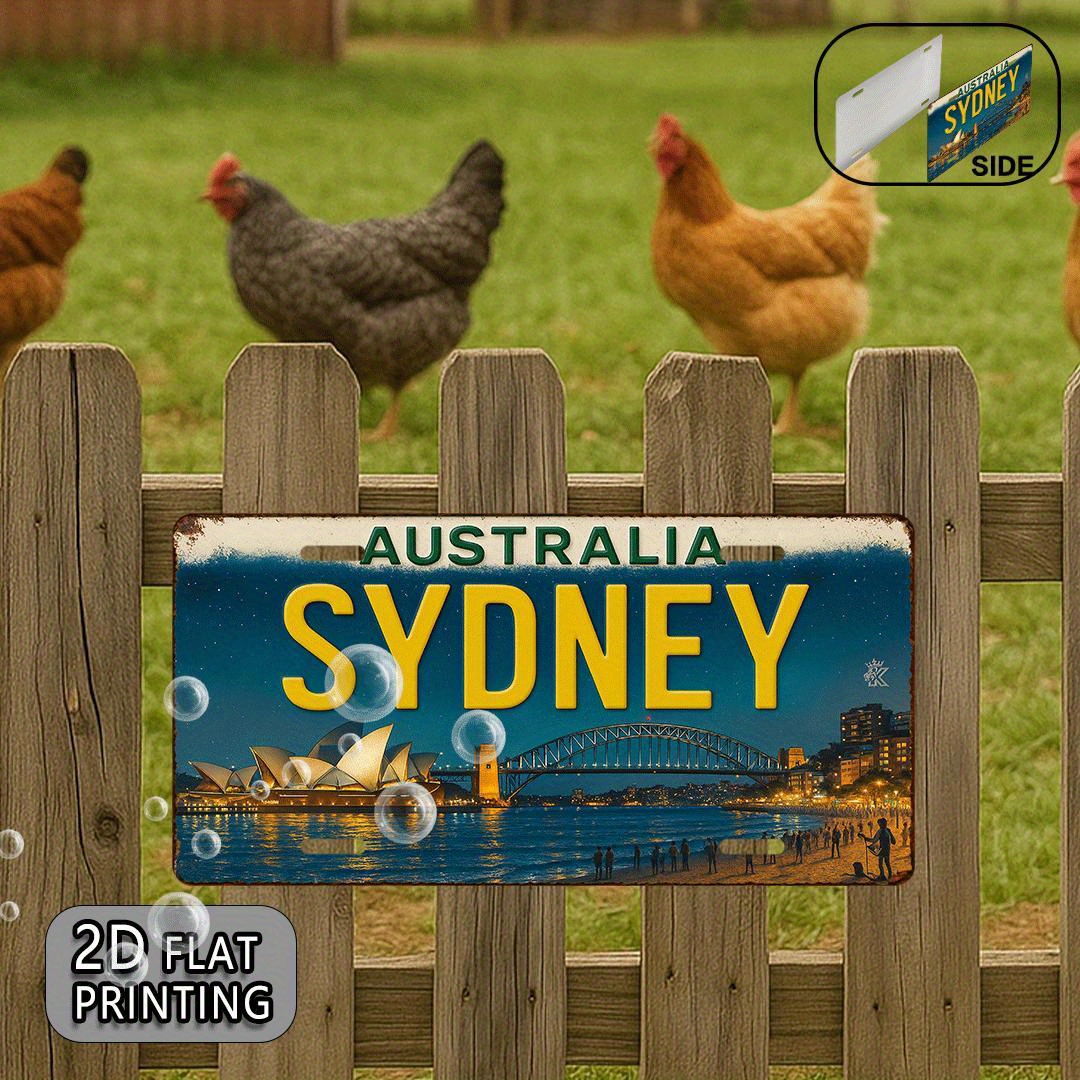 Australia Sydney License Plate - Home Bar Sydney avaliação e preço