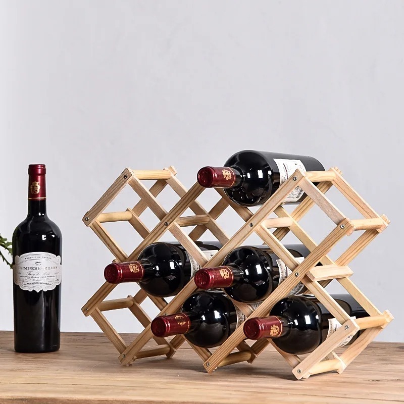 Stackable Wine Storage Shelves - Home Bar And Cabinet avaliação e preço